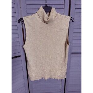 Nygard Collection Women’s 2x Turtleneck Sleeveless Top